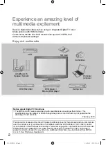 Preview for 2 page of Panasonic VIERA TH-L22X25A Operating Instructions Manual