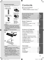 Preview for 3 page of Panasonic VIERA TH-L22X25A Operating Instructions Manual