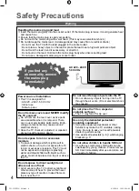 Preview for 4 page of Panasonic VIERA TH-L22X25A Operating Instructions Manual