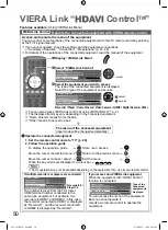 Preview for 50 page of Panasonic VIERA TH-L22X25A Operating Instructions Manual