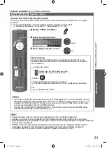 Preview for 51 page of Panasonic VIERA TH-L22X25A Operating Instructions Manual