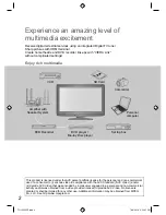 Preview for 2 page of Panasonic VIERA TH-L22X25Z Operating Instructions Manual