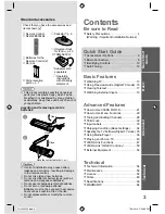 Preview for 3 page of Panasonic VIERA TH-L22X25Z Operating Instructions Manual