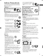 Предварительный просмотр 3 страницы Panasonic Viera TH-L24XM6H Operating Instructions Manual