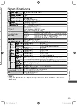 Preview for 73 page of Panasonic VIERA TH-L32C30A Operating Instructions Manual