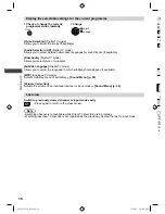 Предварительный просмотр 16 страницы Panasonic Viera TH-L32C30Z Operating Instructions Manual