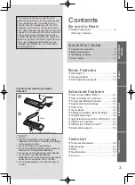 Preview for 3 page of Panasonic VIERA TH-L32D25M Operating Instructions Manual