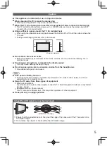 Preview for 5 page of Panasonic VIERA TH-L32D25M Operating Instructions Manual