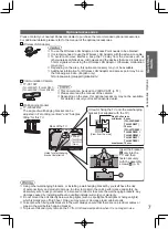 Preview for 7 page of Panasonic VIERA TH-L32D25M Operating Instructions Manual