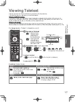 Preview for 17 page of Panasonic VIERA TH-L32D25M Operating Instructions Manual