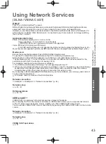 Preview for 43 page of Panasonic VIERA TH-L32D25M Operating Instructions Manual