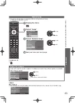 Preview for 45 page of Panasonic VIERA TH-L32D25M Operating Instructions Manual