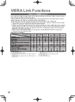 Preview for 52 page of Panasonic VIERA TH-L32D25M Operating Instructions Manual