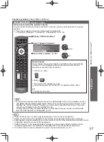 Preview for 57 page of Panasonic VIERA TH-L32D25M Operating Instructions Manual