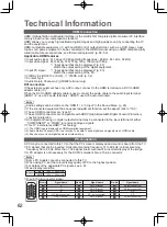 Preview for 62 page of Panasonic VIERA TH-L32D25M Operating Instructions Manual