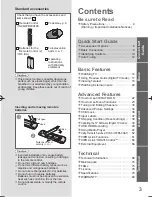 Preview for 3 page of Panasonic VIERA TH-L32D25Z Operating Instructions Manual