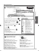 Preview for 15 page of Panasonic VIERA TH-L32D25Z Operating Instructions Manual