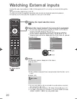 Preview for 20 page of Panasonic VIERA TH-L32D25Z Operating Instructions Manual