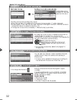 Preview for 32 page of Panasonic VIERA TH-L32D25Z Operating Instructions Manual