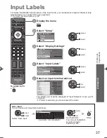 Preview for 37 page of Panasonic VIERA TH-L32D25Z Operating Instructions Manual