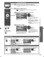 Preview for 45 page of Panasonic VIERA TH-L32D25Z Operating Instructions Manual