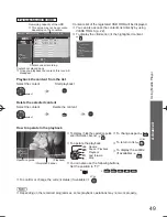 Preview for 49 page of Panasonic VIERA TH-L32D25Z Operating Instructions Manual