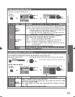 Preview for 59 page of Panasonic VIERA TH-L32D25Z Operating Instructions Manual