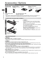 Preview for 7 page of Panasonic VIERA TH-L32DT30A Operating Instructions Manual