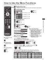 Preview for 32 page of Panasonic VIERA TH-L32DT30A Operating Instructions Manual