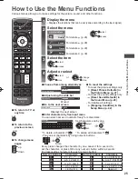 Preview for 25 page of Panasonic Viera TH-L32E30A Operating Instructions Manual