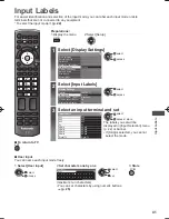 Preview for 41 page of Panasonic Viera TH-L32E30A Operating Instructions Manual