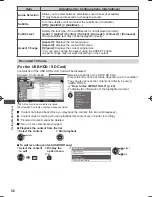 Preview for 56 page of Panasonic Viera TH-L32E30A Operating Instructions Manual