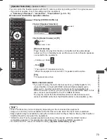 Preview for 73 page of Panasonic VIERA TH-L32E30Z Operating Instructions Manual