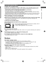 Preview for 5 page of Panasonic VIERA TH-L32E3A Operating Instructions Manual