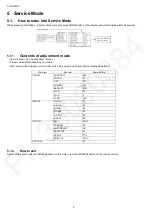 Preview for 8 page of Panasonic VIERA TH-L32E3A Service Manual