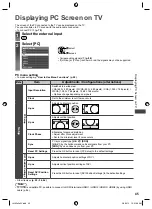 Предварительный просмотр 45 страницы Panasonic VIERA TH-L32E5AW Operating Instructions Manual