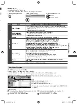 Предварительный просмотр 57 страницы Panasonic VIERA TH-L32E5AW Operating Instructions Manual