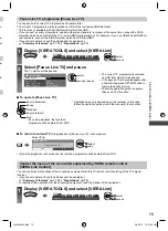 Предварительный просмотр 75 страницы Panasonic VIERA TH-L32E5AW Operating Instructions Manual