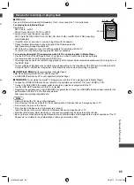 Предварительный просмотр 85 страницы Panasonic VIERA TH-L32E5AW Operating Instructions Manual