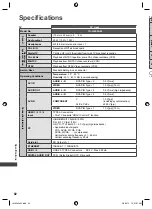 Предварительный просмотр 92 страницы Panasonic VIERA TH-L32E5AW Operating Instructions Manual