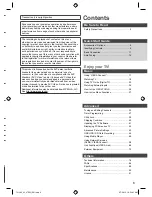 Предварительный просмотр 3 страницы Panasonic Viera TH-L32E5H Operating Instructions Manual