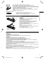 Предварительный просмотр 7 страницы Panasonic Viera TH-L32E5H Operating Instructions Manual