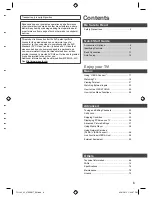 Предварительный просмотр 3 страницы Panasonic Viera TH-L32E5K Operating Instructions Manual