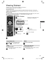 Предварительный просмотр 21 страницы Panasonic Viera TH-L32E5K Operating Instructions Manual