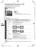 Предварительный просмотр 36 страницы Panasonic Viera TH-L32E5K Operating Instructions Manual