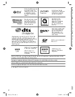 Предварительный просмотр 2 страницы Panasonic Viera TH-L32E5Z Operating Instructions Manual