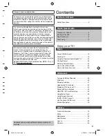 Предварительный просмотр 3 страницы Panasonic Viera TH-L32E5Z Operating Instructions Manual