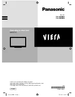 Preview for 1 page of Panasonic Viera TH-L32EM5A Operating Instructions Manual