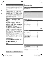 Preview for 3 page of Panasonic Viera TH-L32EM5A Operating Instructions Manual