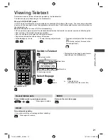 Preview for 21 page of Panasonic Viera TH-L32EM5A Operating Instructions Manual